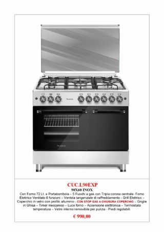 CUCINA LAREL L90EXP F.ELETTRICO